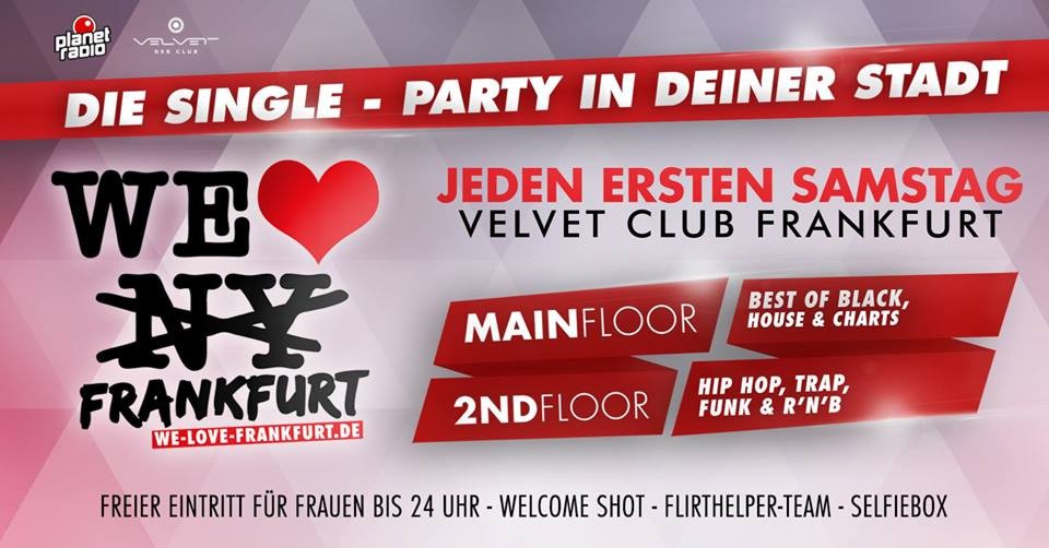 We love frankfurt - die single party