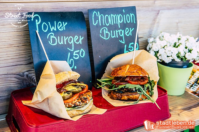 Powerburger und Champion Burger
