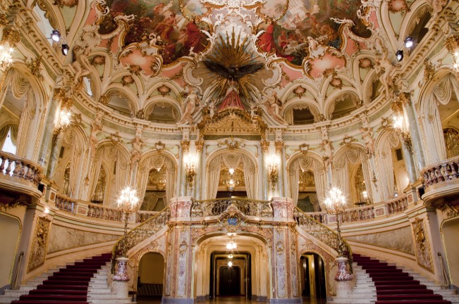 Theater, Wiesbaden, Foyer, Großes Haus
