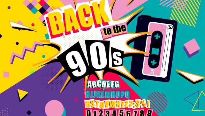 Back to the 90s, bunt, Kassette