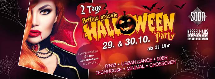 Berlins größte Halloweenparty