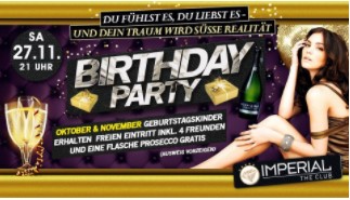 Imperial, Feiern, Party, Geburtstag, Special, Tanzen, Club, Mainz