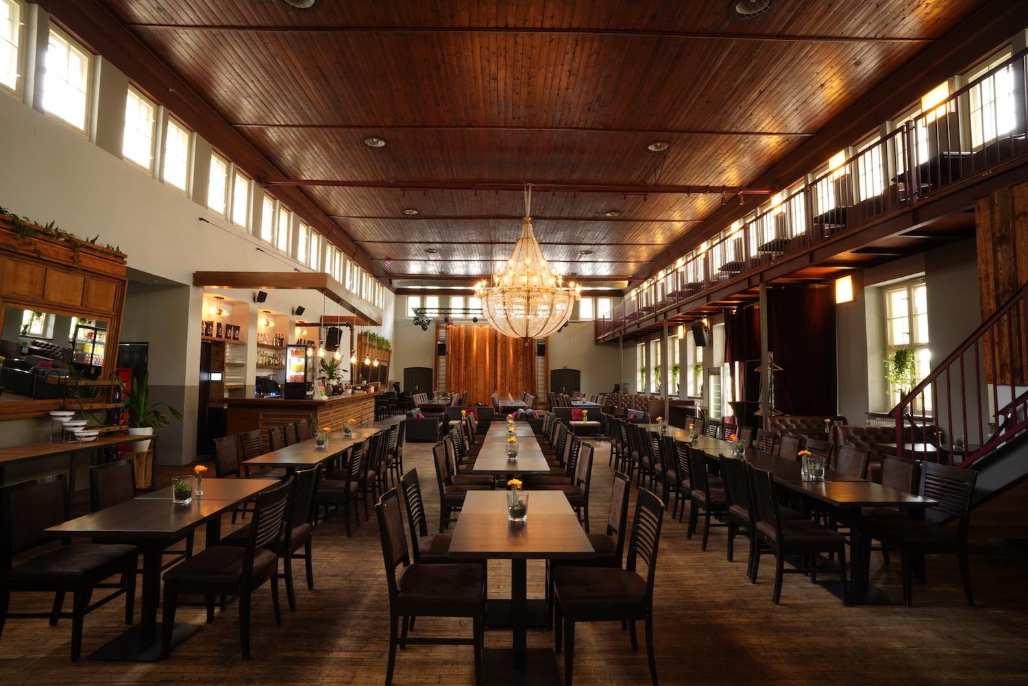 Alte Turnhalle Gästebereich