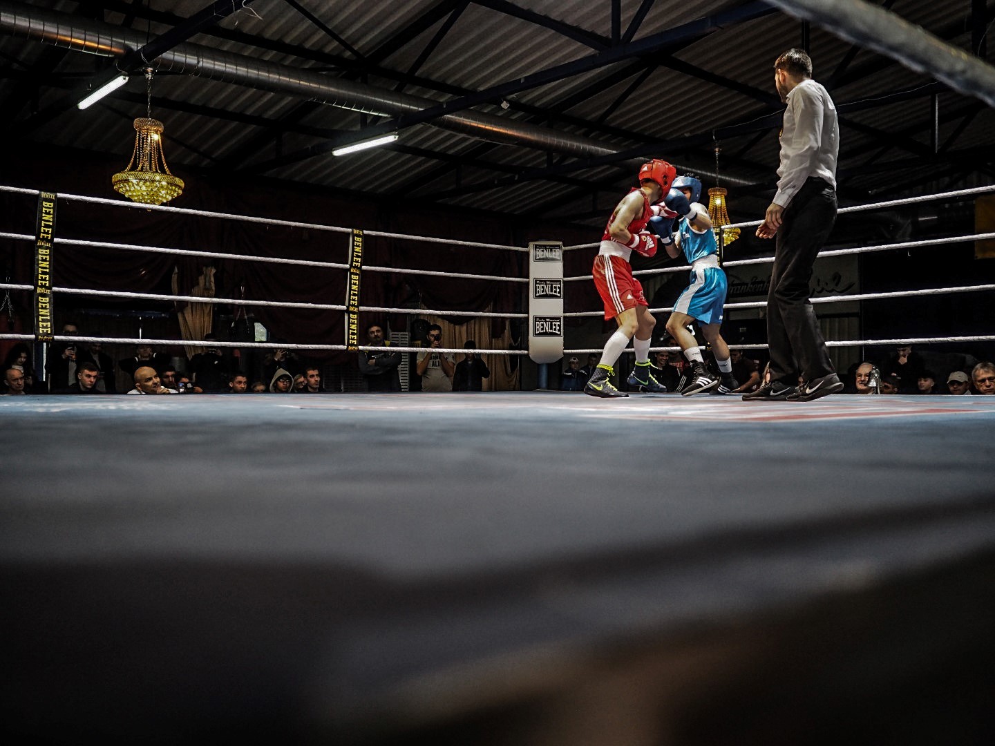Boxring Düsseldorf Boxkampf