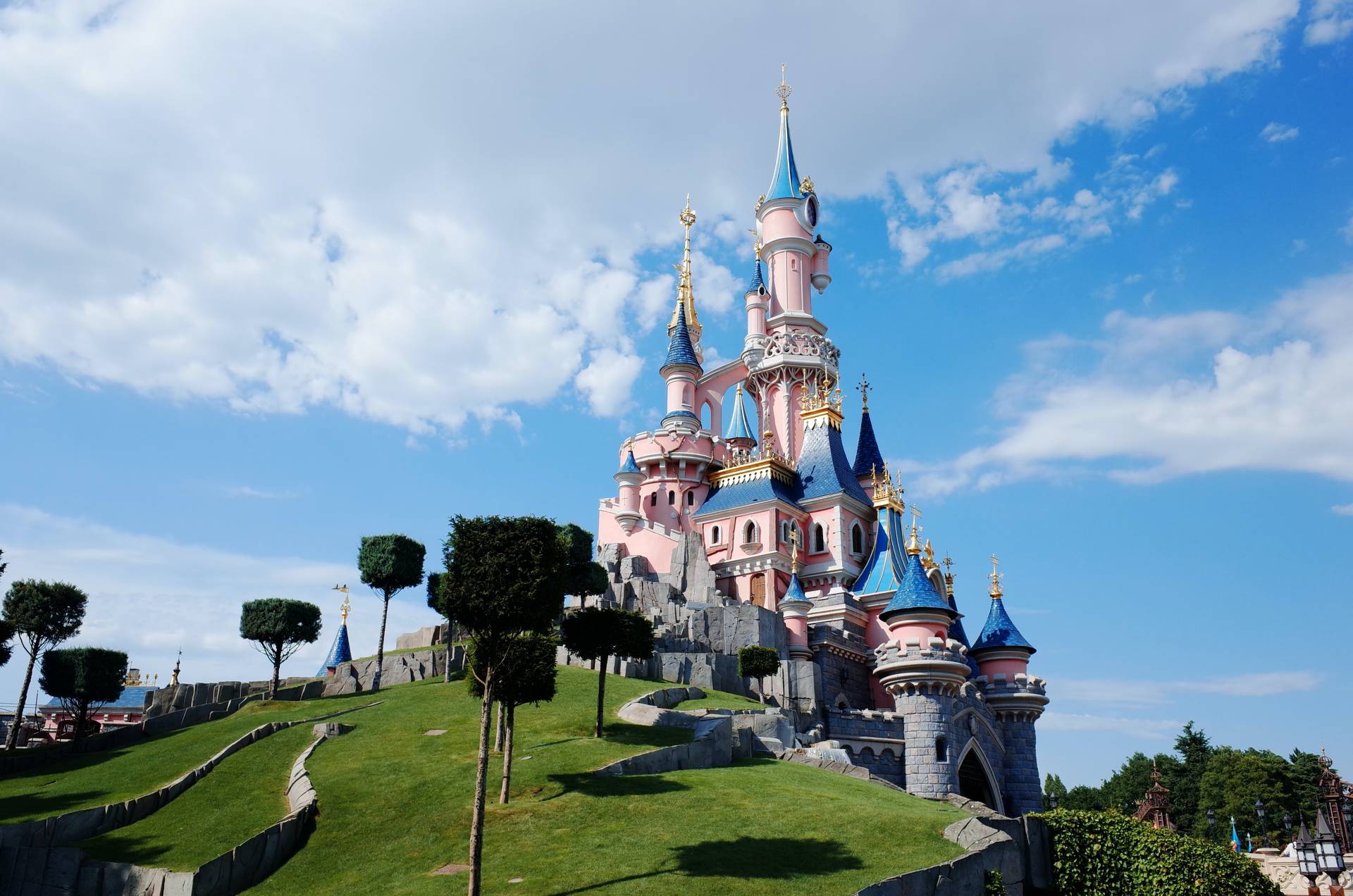 Das Schloss vom Disneyland Paris