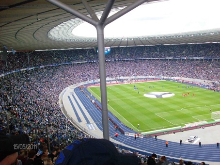 Das Olympia Stadion in Berlin
