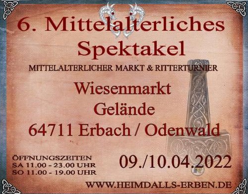 markt, mittelalter, fest, erbach