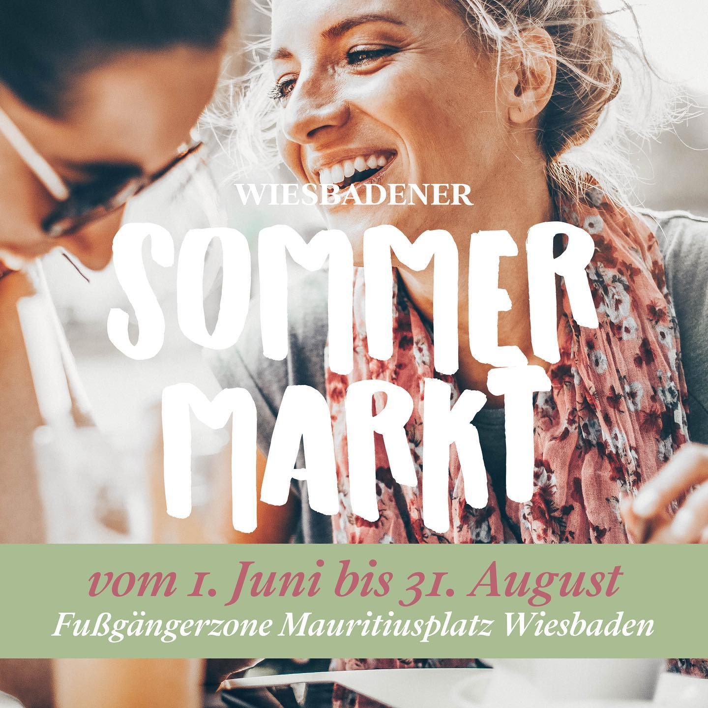 Sommer, Wiesbaden, Markt