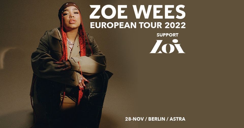Berlin, Konzert, Zoe Wees