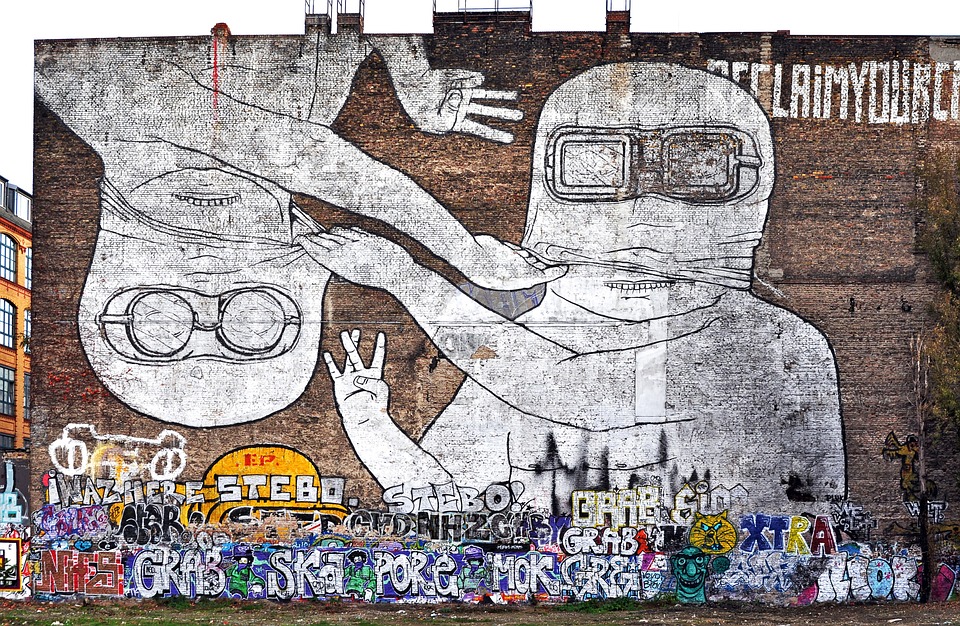 Graffiti, Berlin, Kunst